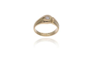 Anello con diamante - Asta Preziosi