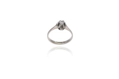 Anello con diamante - Asta Preziosi