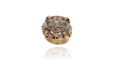 Anello con diamante - Asta Preziosi