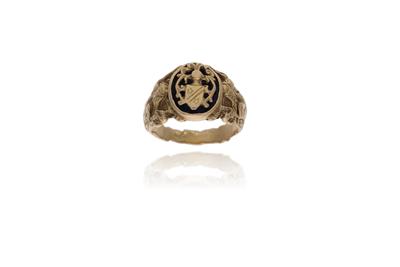 Anello con smalto - Asta Preziosi