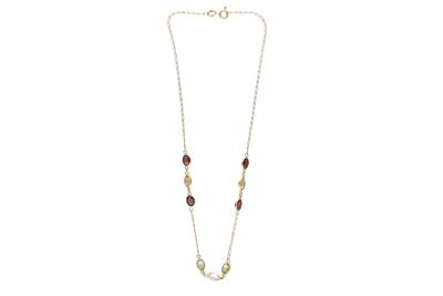 Collana con pietre naturali - Asta Preziosi