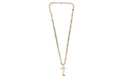 Collana e ciondolo con diamante - Asta Preziosi