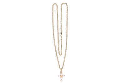 Collana e ciondolo in oro e perle - Asta Preziosi