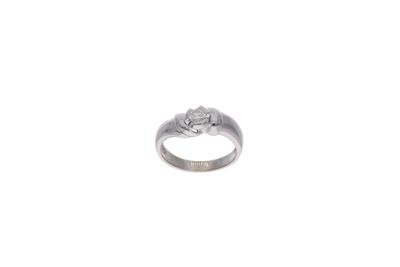 Damiani, anello con diamante - Asta Preziosi