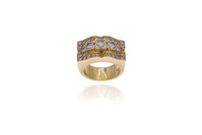 Anello con diamanti - Asta Preziosi