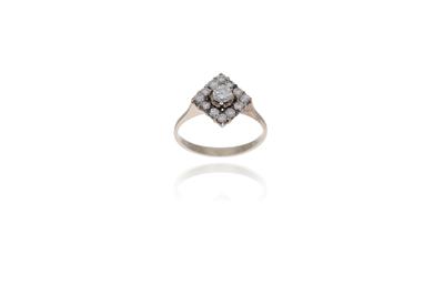 Anello con diamanti - Asta Preziosi