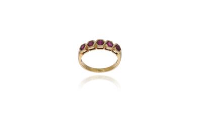 Anello con rubini - Asta Preziosi