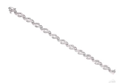 Bracciale con diamanti - Asta Preziosi