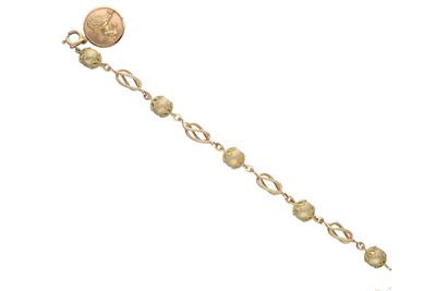 Bracciale con pendente in oro - Asta Preziosi