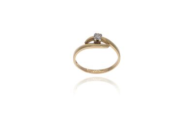 Anello con diamante - Asta Preziosi