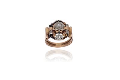 Anello con diamante - Asta Preziosi