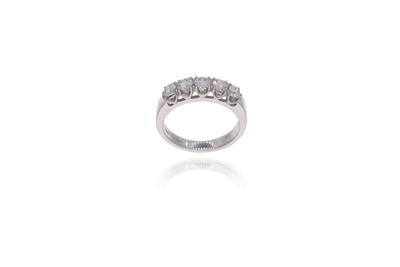 Anello con diamanti - Asta Preziosi