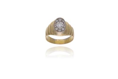 Anello con diamanti - Asta Preziosi