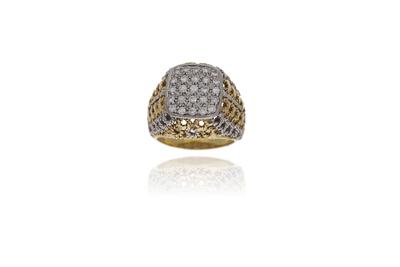 Anello con diamanti - Asta Preziosi