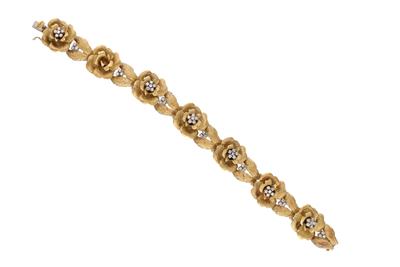 Bracciale con diamanti - Asta Preziosi