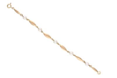 Bracciale con perle coltivate - Asta Preziosi
