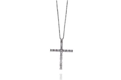 Damiani, collana con ciondolo e diamanti - Asta Preziosi