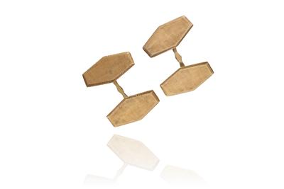 Paio di gemelli in oro - Asta Preziosi