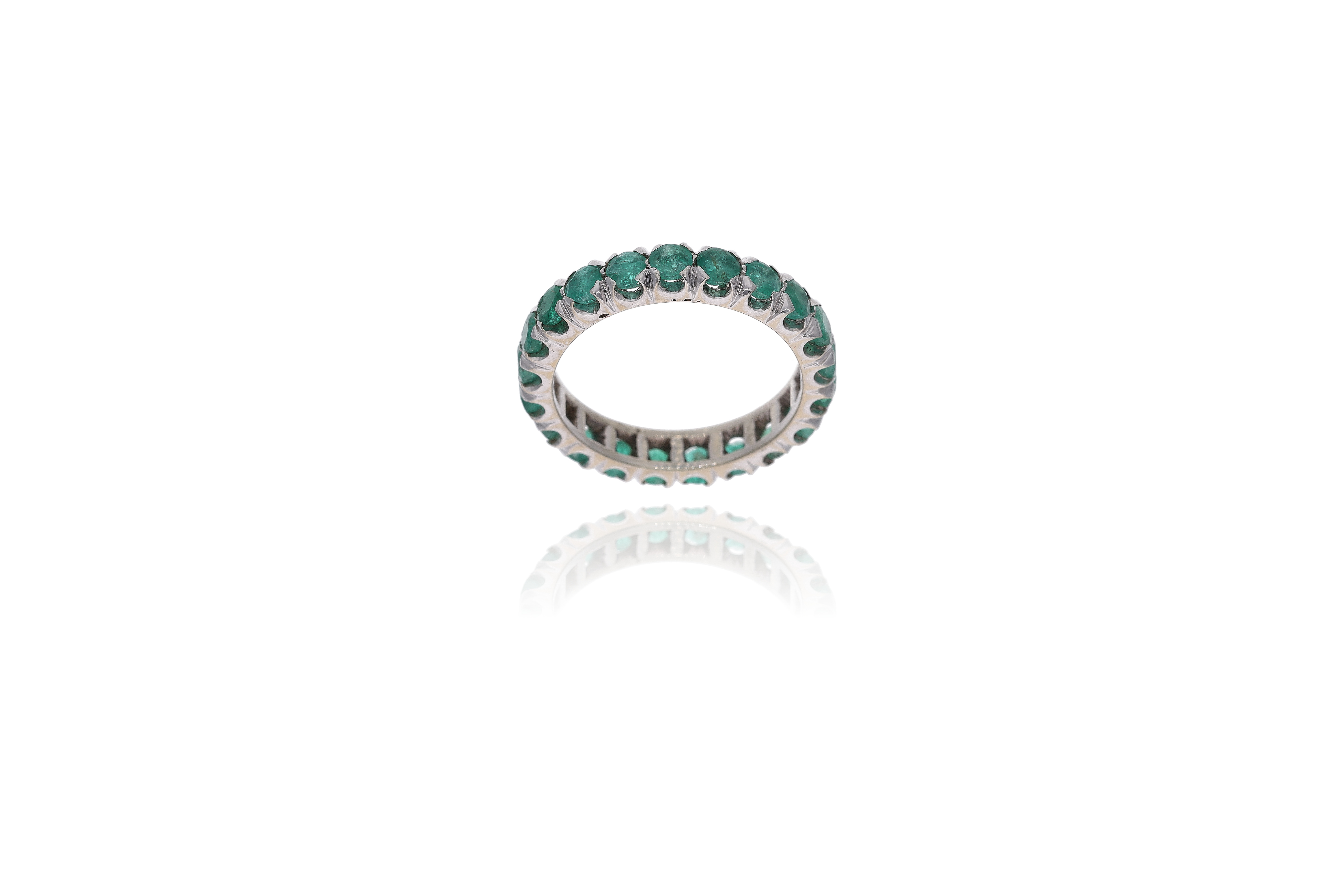 Anello con smeraldi - Asta Preziosi