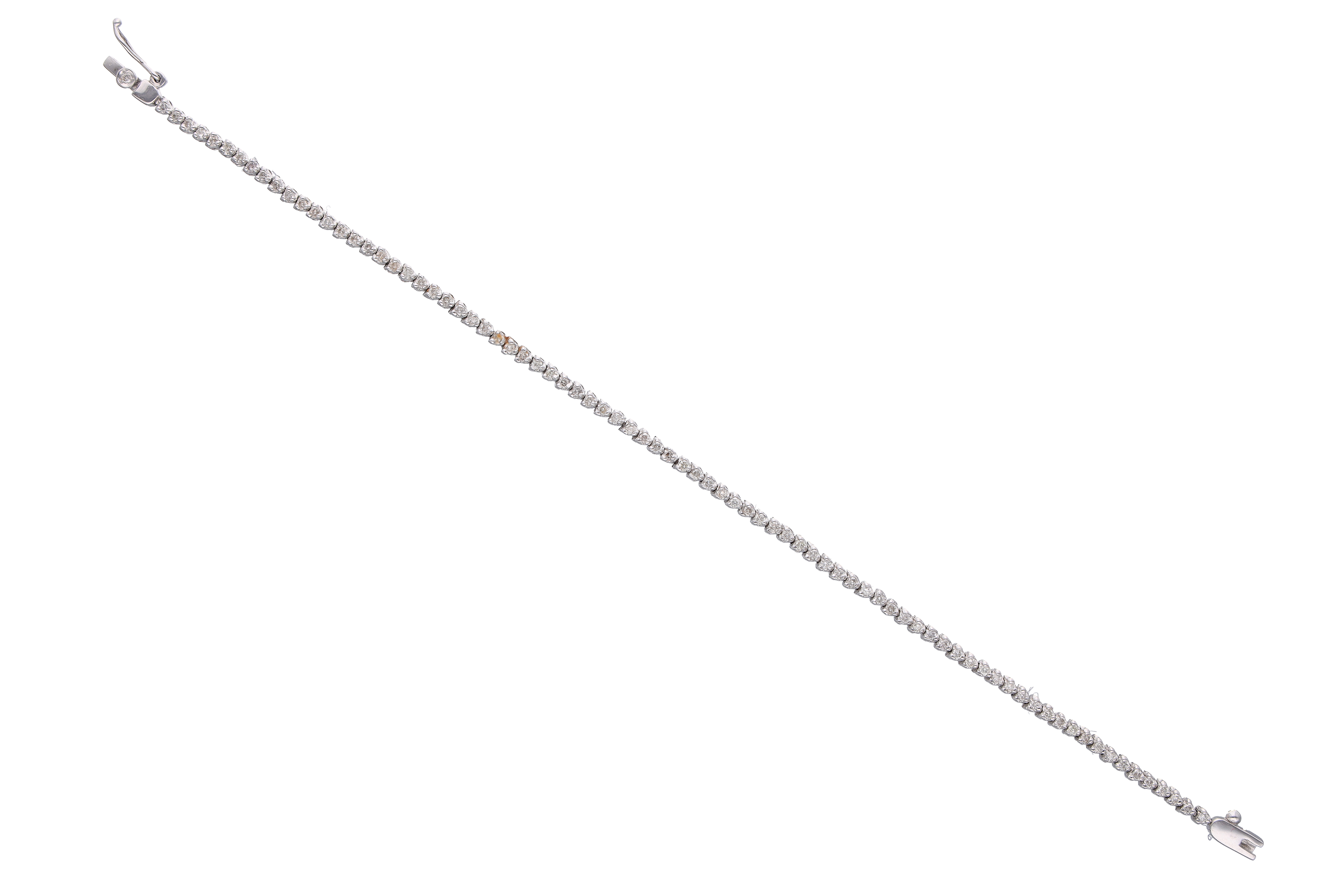 Bracciale con diamanti - Asta Preziosi