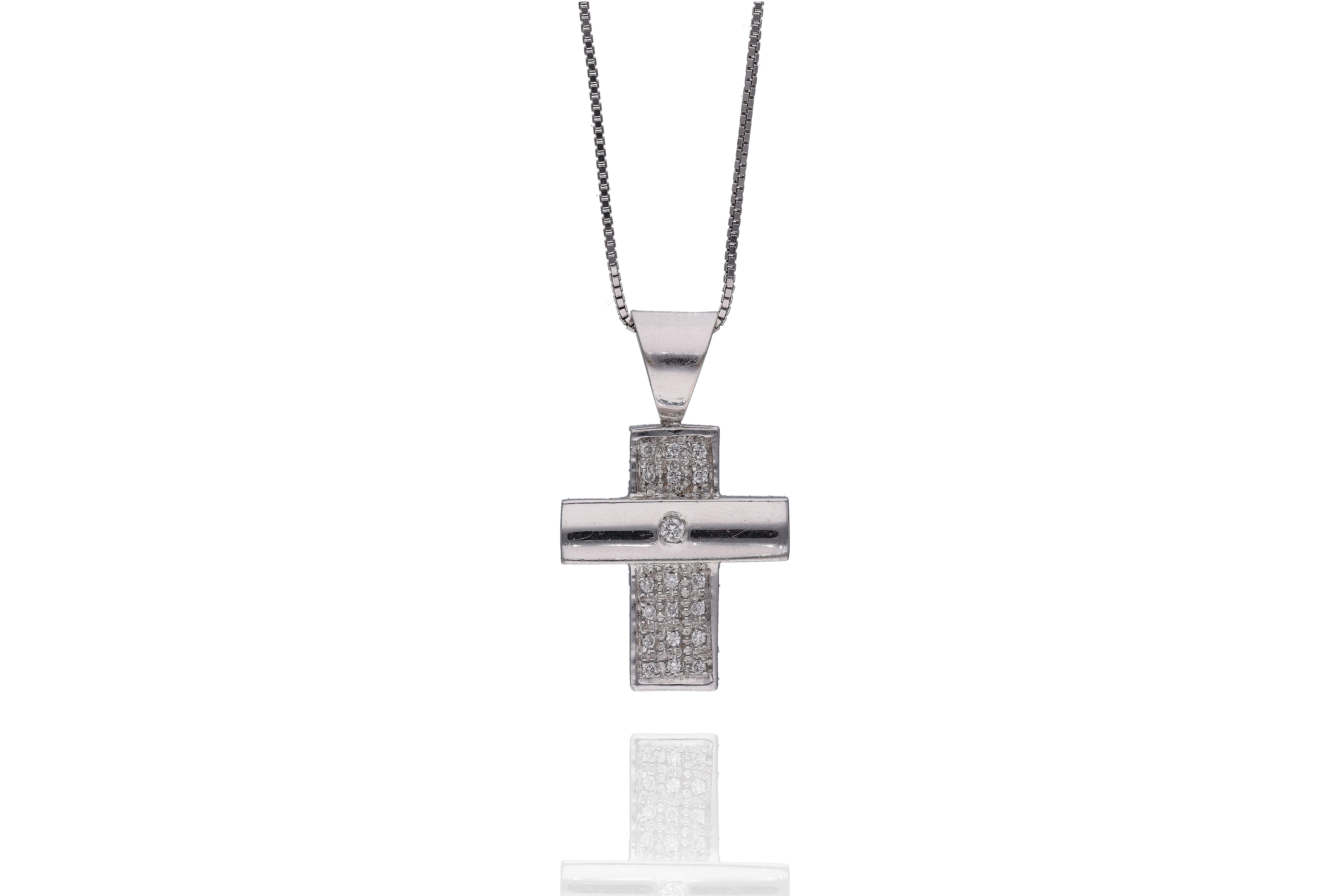 Collana con ciondolo e diamanti - Asta Preziosi