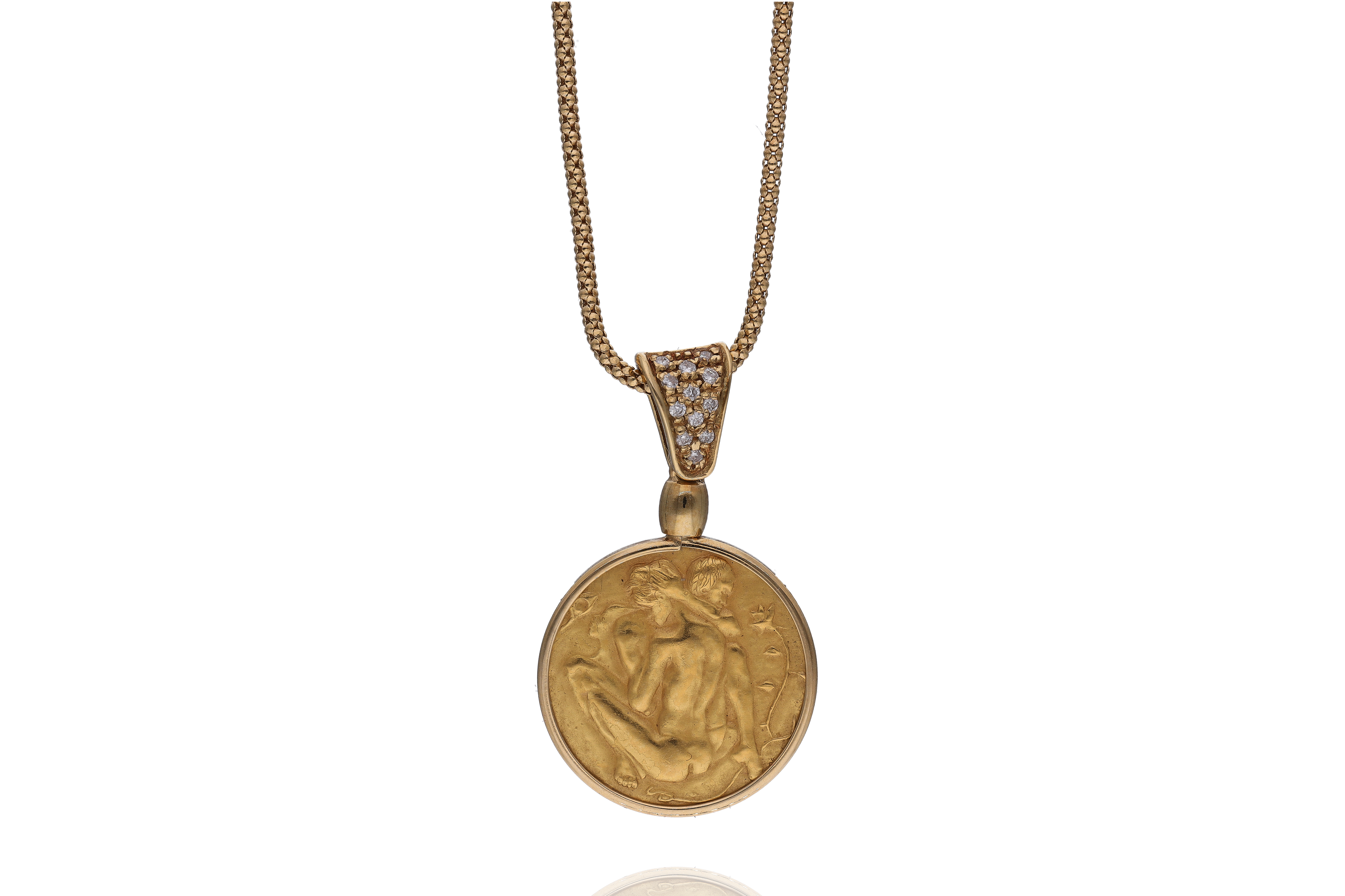 Collana con diamanti - Asta Preziosi