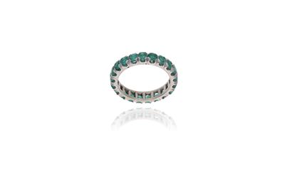 Anello con smeraldi - Asta Preziosi