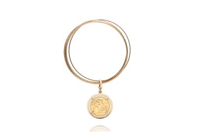 Bracciale con moneta in oro - Asta Preziosi