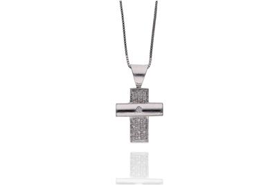 Collana con ciondolo e diamanti - Asta Preziosi Collana con ciondolo e diamanti - Asta Preziosi
