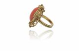 Anello con corallo - Asta Preziosi Anello con corallo - Asta Preziosi