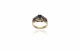 Anello con diamanti e zaffiri - Asta Preziosi Anello con diamanti e zaffiri - Asta Preziosi