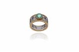 Anello con smeraldo e diamanti - Asta Preziosi Anello con smeraldo e diamanti - Asta Preziosi