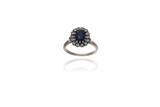 Anello con zaffiro e diamanti - Asta Preziosi Anello con zaffiro e diamanti - Asta Preziosi
