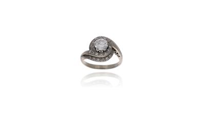 Anello con diamanti - Asta Preziosi