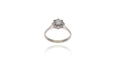 Anello con diamanti - Asta Preziosi