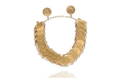 Bracciale con medaglie - Asta Preziosi