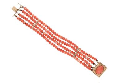 Bracciale di coralli - Asta Preziosi