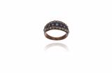 Anello con microperle e zaffiri - Asta Preziosi