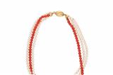 Collana di perle e coralli - Asta Preziosi Collana di perle e coralli - Asta Preziosi