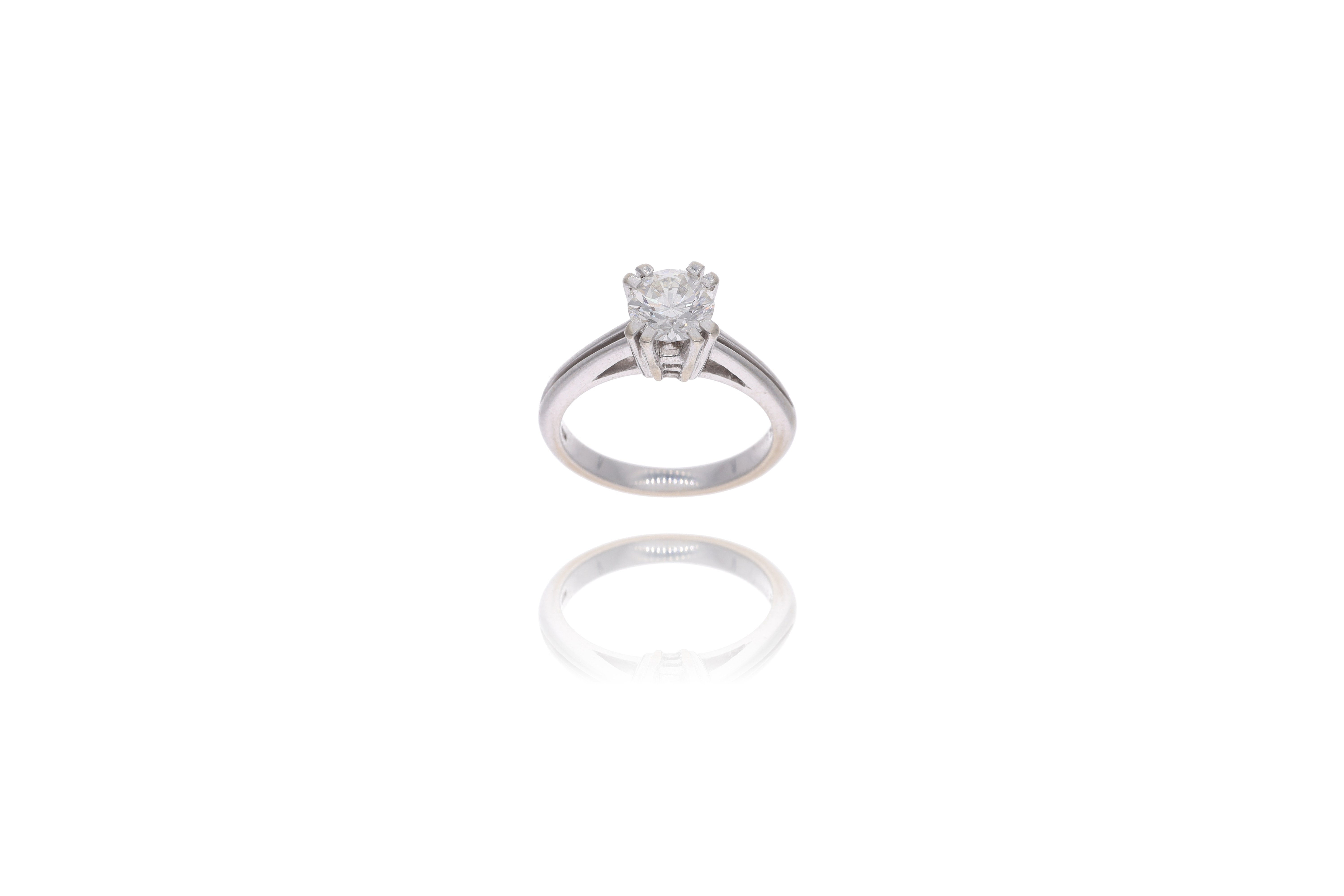 Anello con diamante - Asta Preziosi