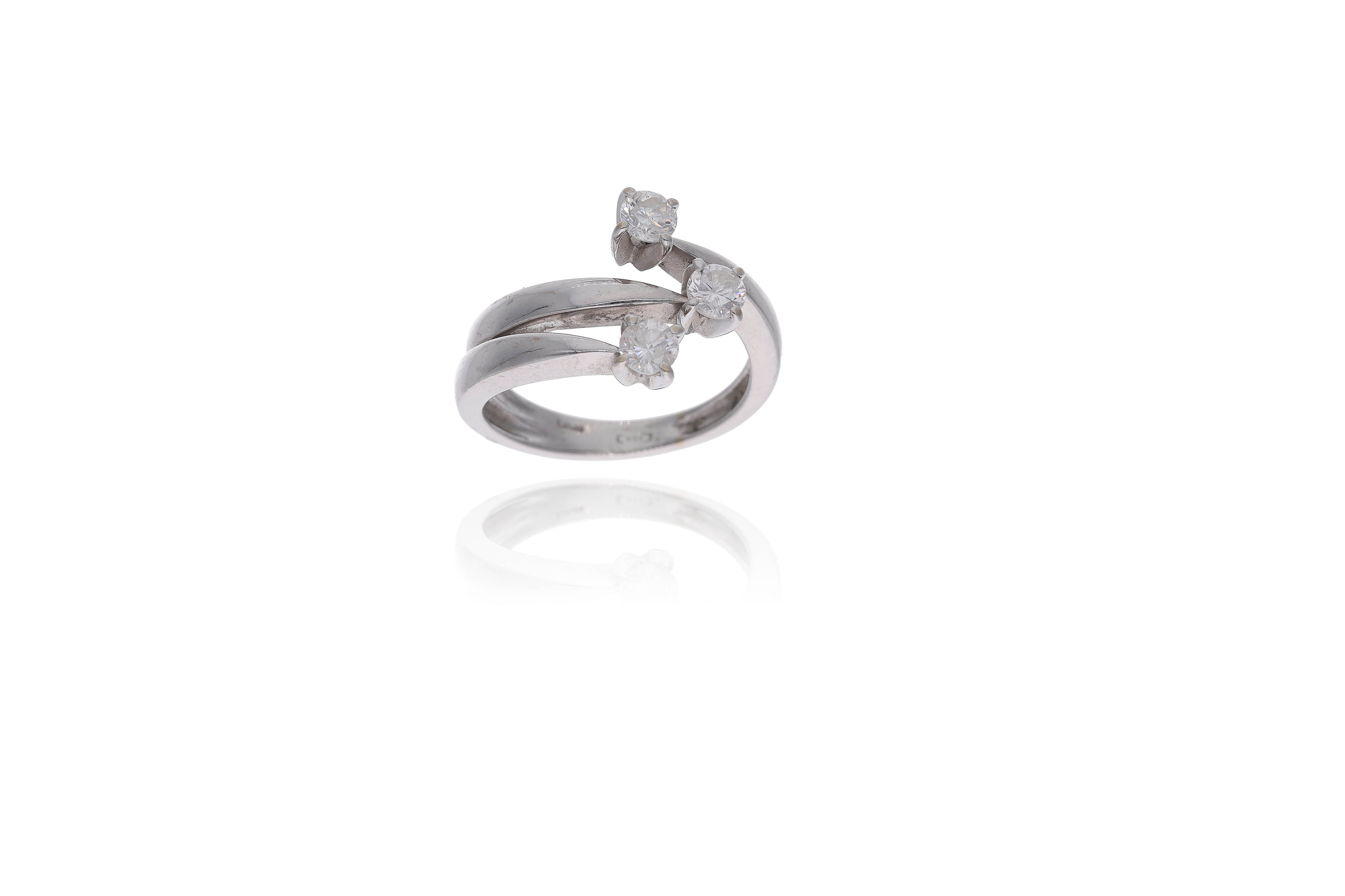 Anello con diamanti - Asta Preziosi
