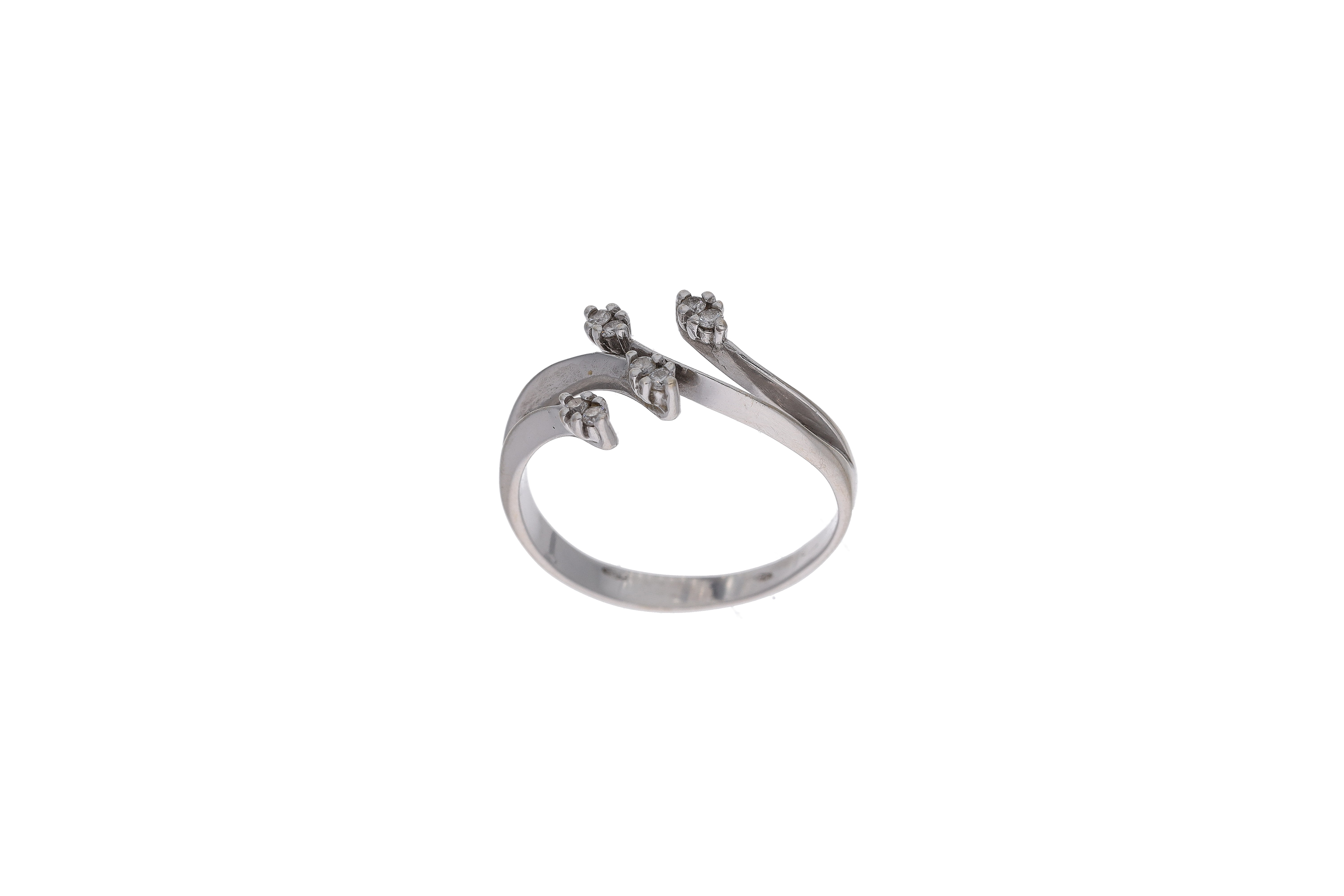Anello con diamanti - Asta Preziosi