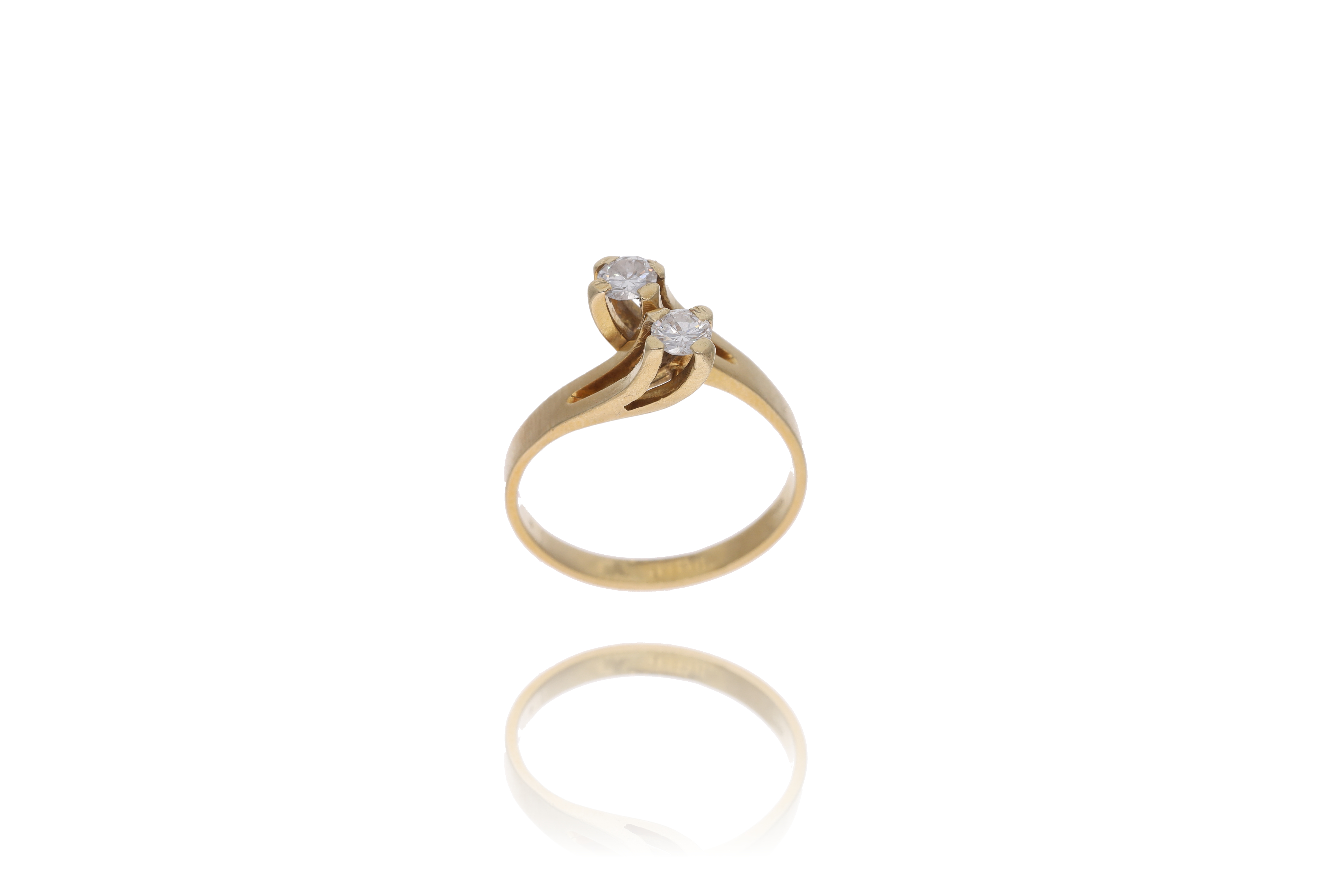 Anello con diamanti - Asta Preziosi