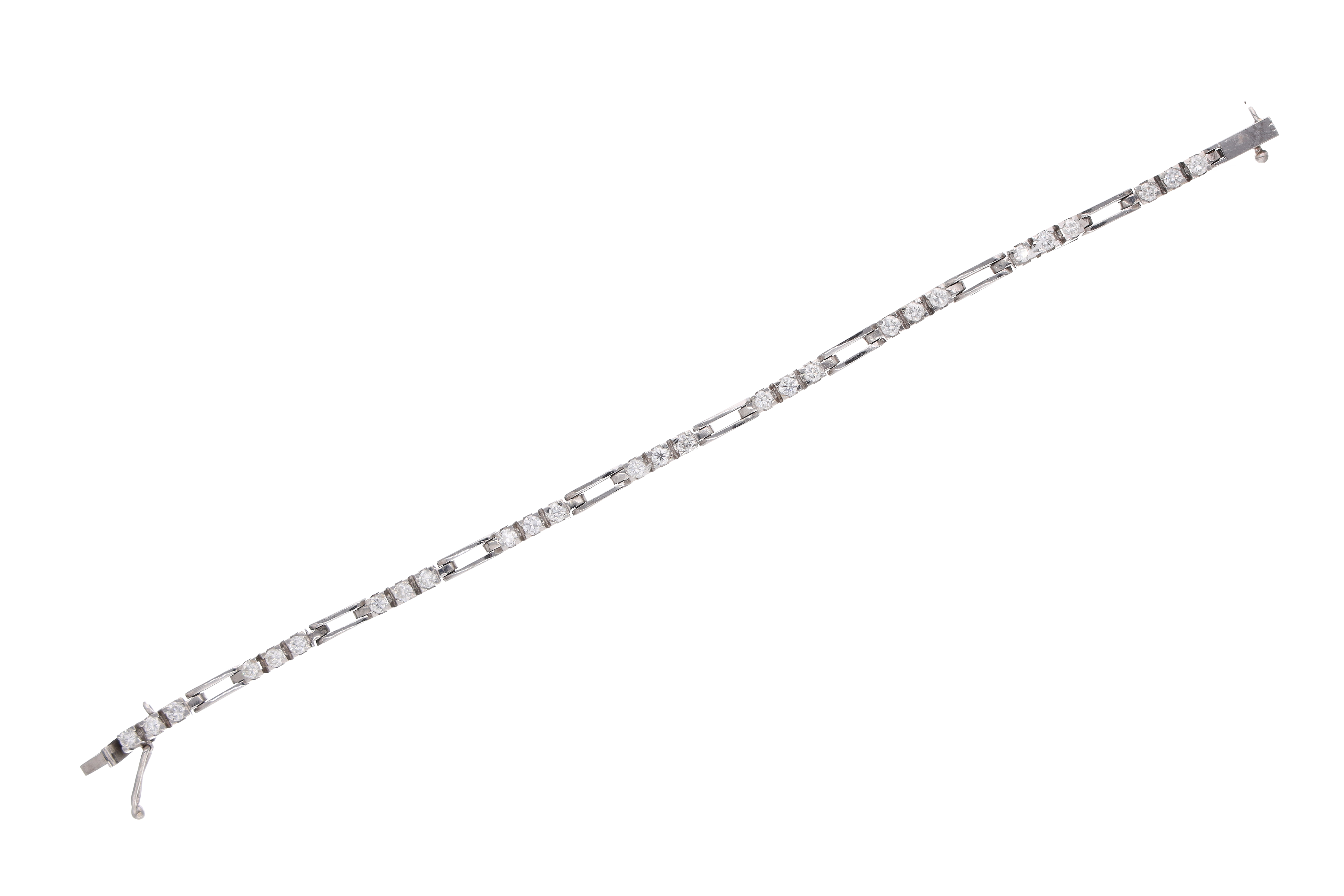 Bracciale con diamanti - Asta Preziosi