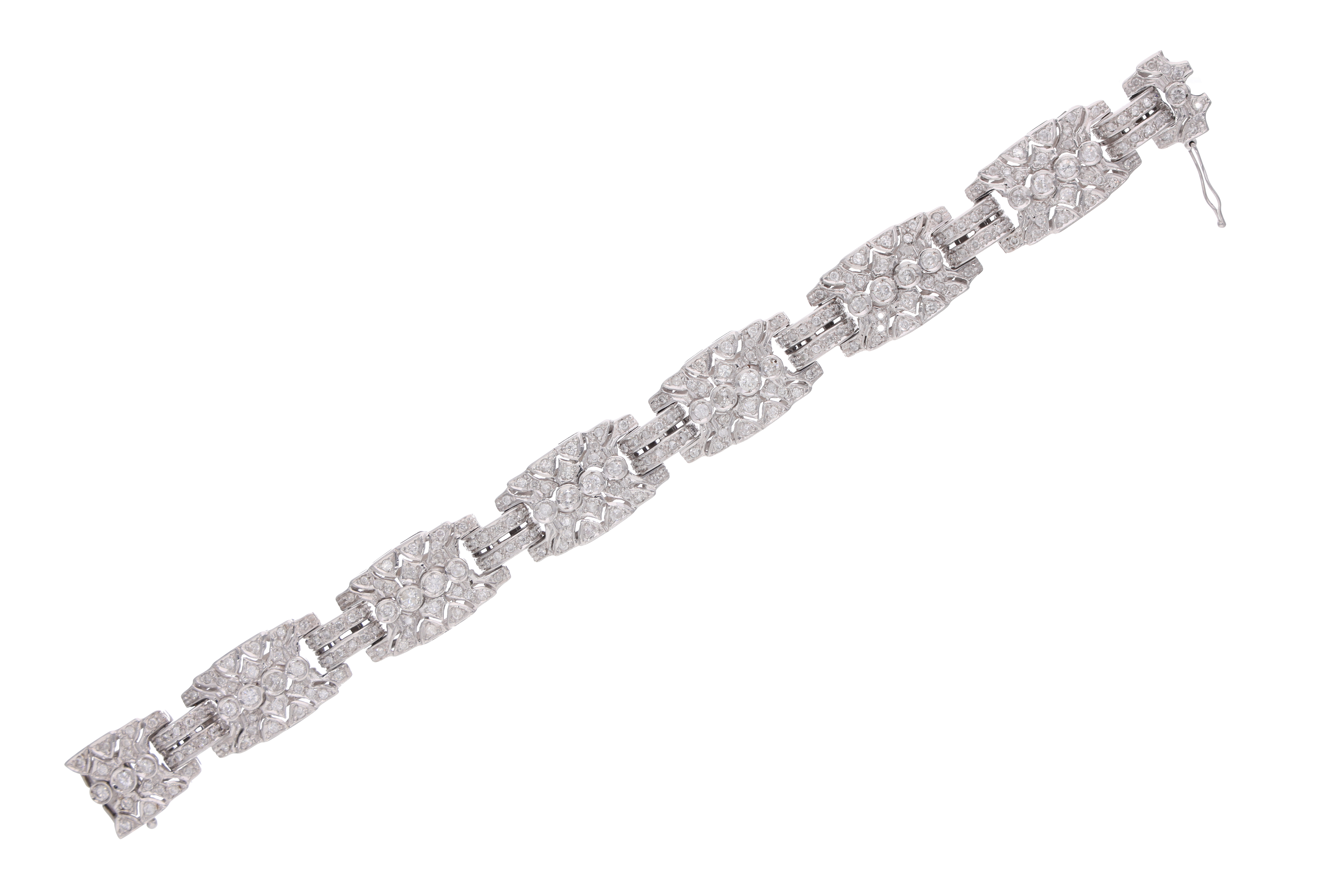 Bracciale con diamanti - Asta Preziosi
