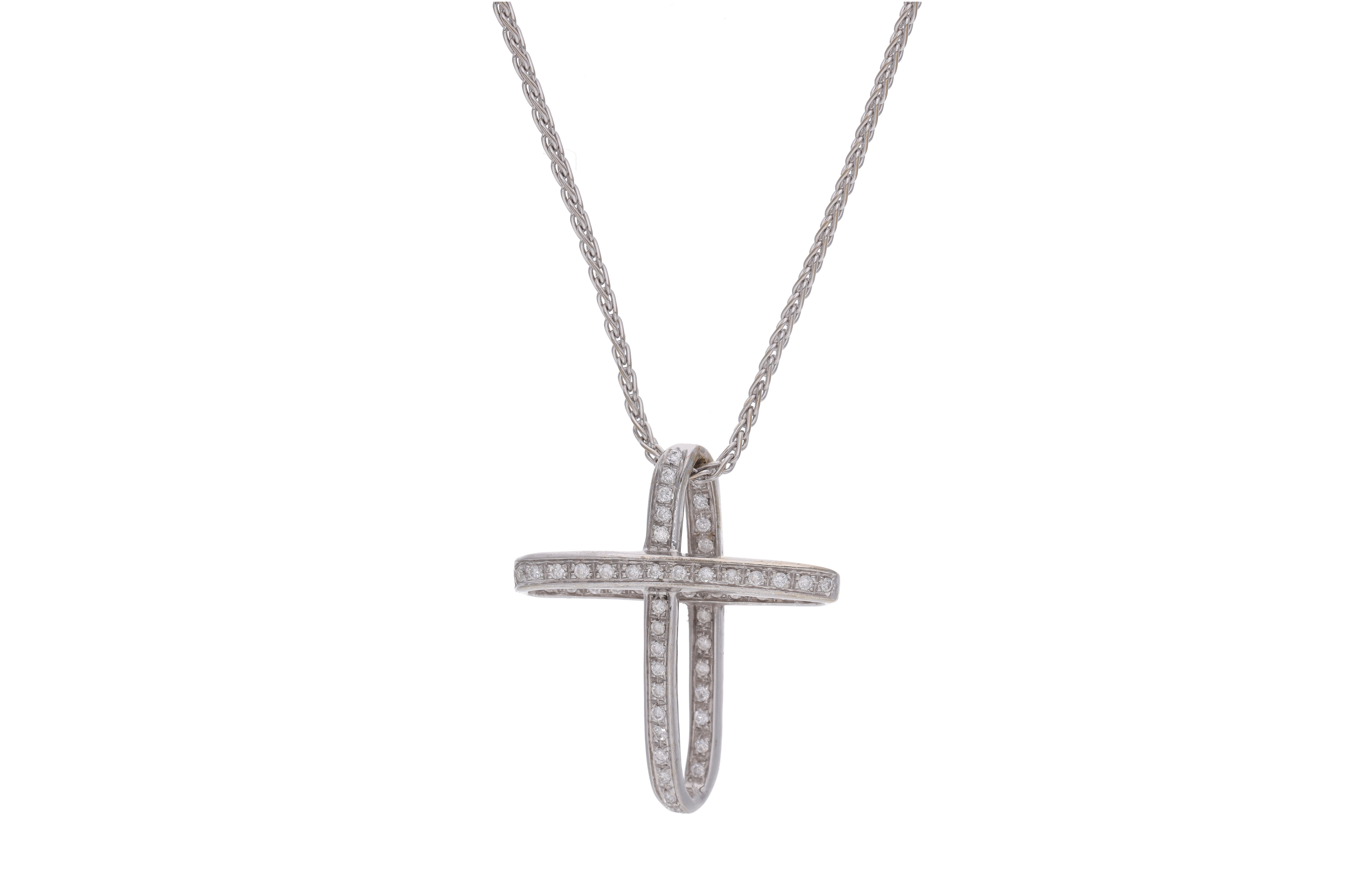 Collana e ciondolo con diamanti - Asta Preziosi