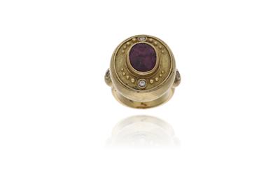 Anello con rubino e diamanti - Asta Preziosi Anello con rubino e diamanti - Asta Preziosi