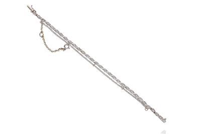 Bracciale con diamanti - Asta Preziosi