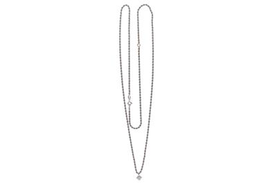 Collana con diamantino - Asta Preziosi