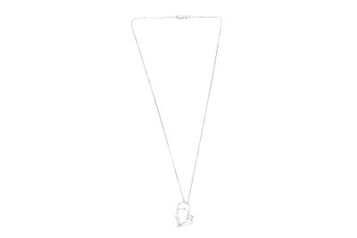 Collana e ciondolo con diamanti - Asta Preziosi Collana e ciondolo con diamanti - Asta Preziosi